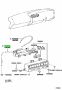Genuine Toyota 5590726170 - CABLE SUB-ASSY, WATER VALVE CONTROL