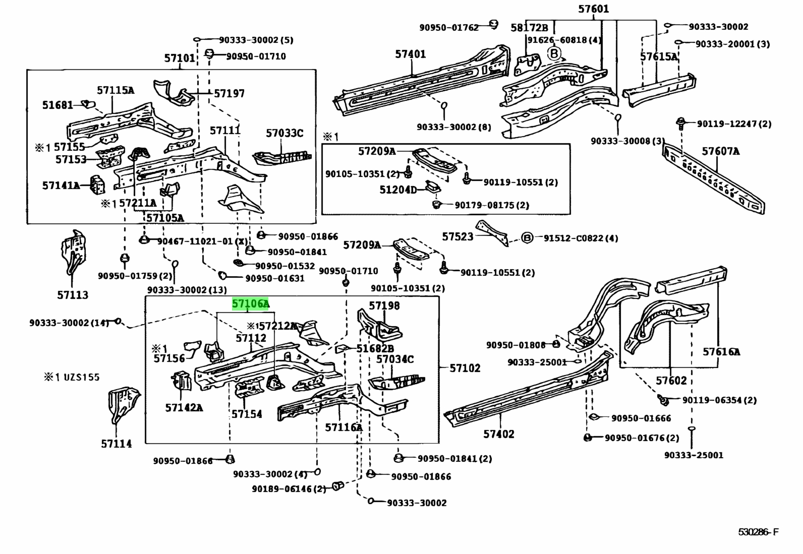 buy-genuine-toyota-5710630020-57106-30020-plate-sub-assy-front-side