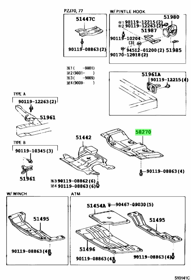 Buy Genuine Toyota 5827060050 (58270-60050) Cover, Transmission. Photos 