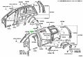Genuine Toyota 6102828090 - PILLAR SUB-ASSY, FRONT BODY, OUTER LH