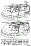 Genuine Toyota 6139195J00 - SPACER, CENTER BODY PILLAR, INNER;SPACER, CTR BODY PILLAR, INNER