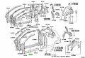 Genuine Toyota 6140452010 - REINFORCE SUB-ASSY, ROCKER, OUTER LH