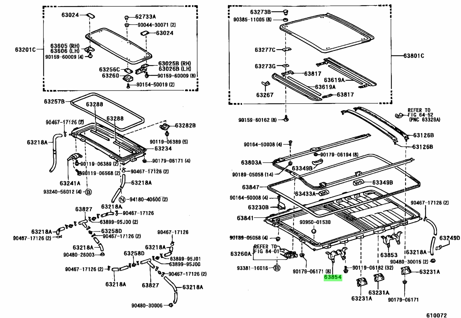 toyota-6385426030-63854-26030-bracket-rear-slide-roof-housing
