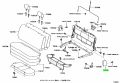 Genuine Toyota 7183452050B1 - COVER, REAR SEAT RECLINING, NO.1 LH