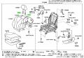Genuine Toyota 7193052030E0 - SUPPORT ASSY, FRONT SEAT HEADREST;SUPPORT ASSY, REAR NO.1 SEAT HEADREST;SUPPORT ASSY, REAR NO.2 SEAT HEADREST;SUPPORT ASSY, REAR NO.3 SEAT HEADREST;SUPPORT, FRONT SEAT HEADREST;SUPPORT, REAR SEAT HEADREST