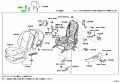 Genuine Toyota 7193142020B7 - SUPPORT ASSY, REAR NO.1 SEAT HEADREST;SUPPORT ASSY, REAR NO.2 SEAT HEADREST;SUPPORT, FRONT SEAT HEADREST;SUPPORT, REAR SEAT HEADREST