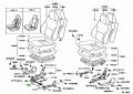 Genuine Toyota 7230114050 - WIRE SUB-ASSY, SEAT TRACK EQUALIZING