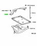 Genuine Toyota 7440412290 - CLAMP, BATTERY HOLD DOWN