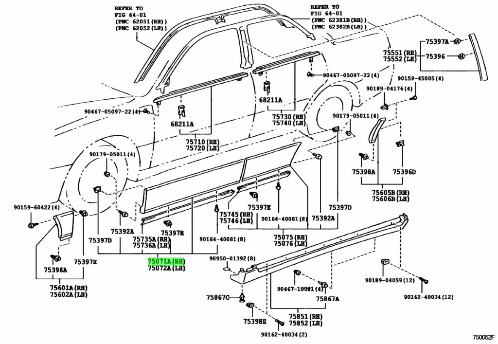 Toyota 75071 48030