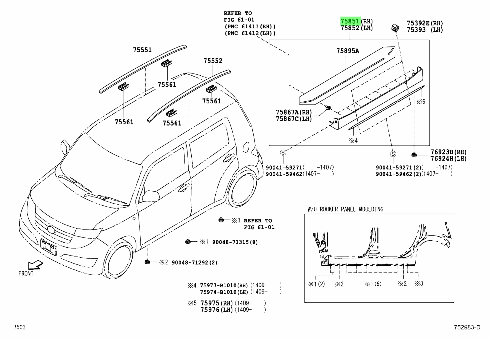 Toyota75805-B1020-A0(75805B1020A0)