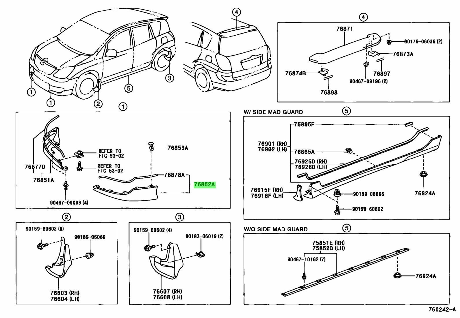 Схема запчастей toyota