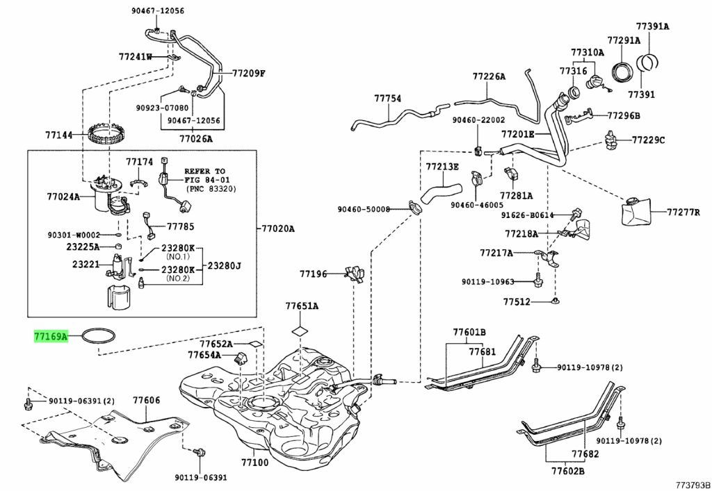 Toyota 77169 33020