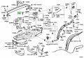 Genuine Toyota 7717452050 - SUPPORT, FUEL SUCTION, NO.1