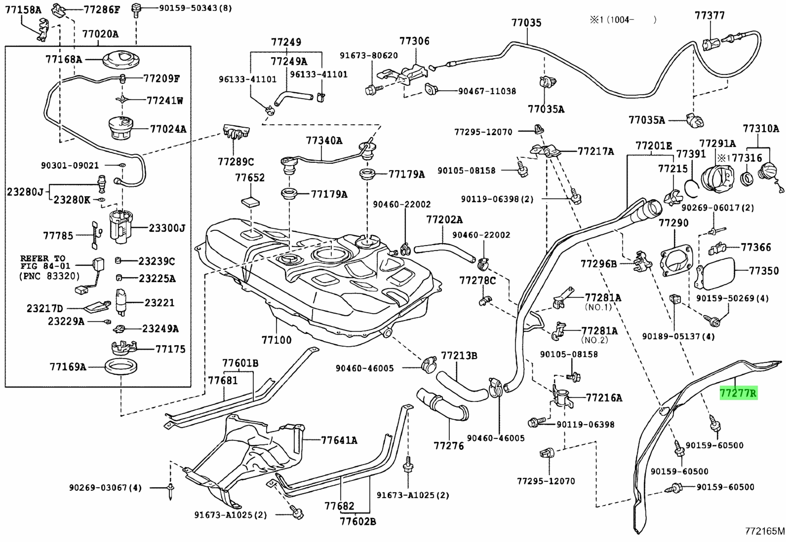 Toyota 77277 42070