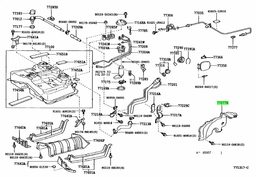 Toyota 77277 42070