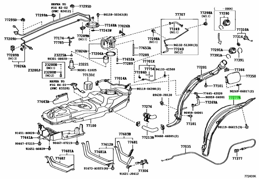 Toyota 77277 42070