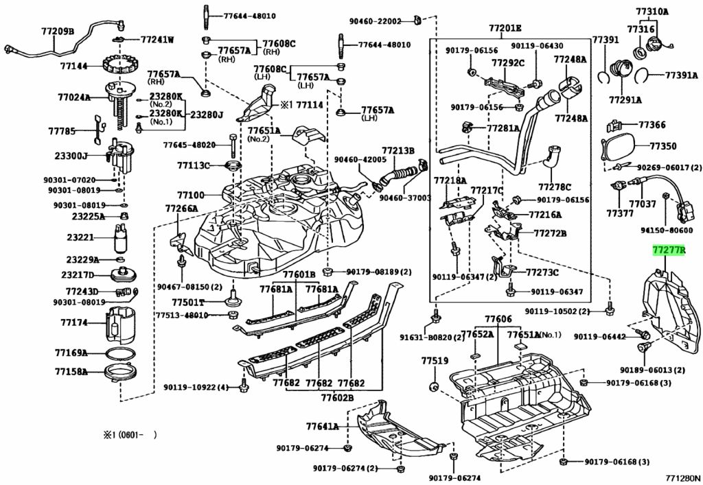 Toyota 77277 42070