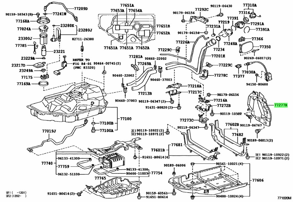 Toyota 77277 42070