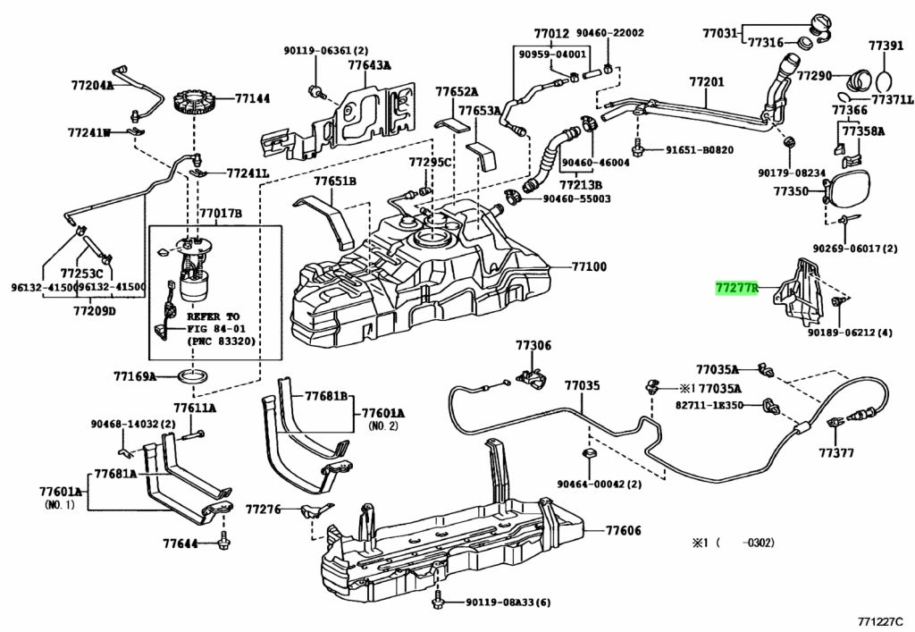 Toyota 77277 42070