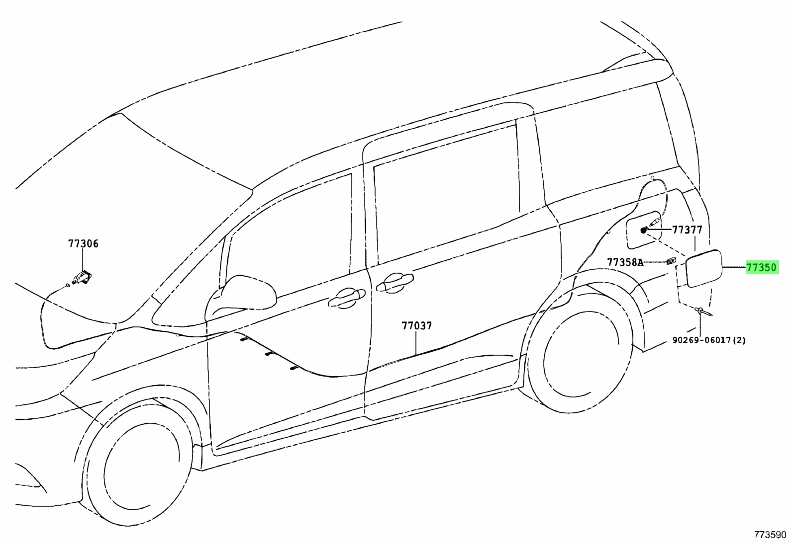 Toyota noah схема