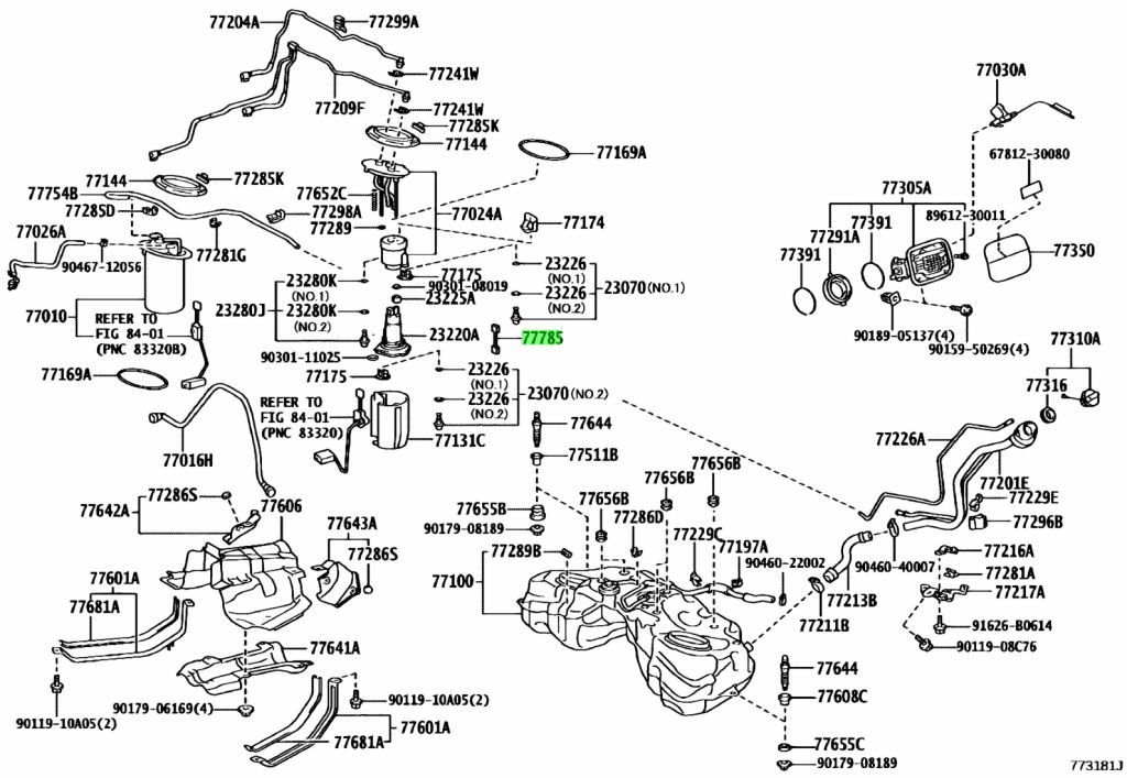 Buy Genuine Toyota 7778553011 (77785-53011) Harness, Fuel Pump. Prices ...