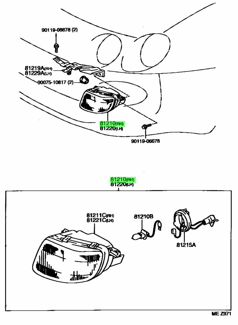 Схема toyota celica st202