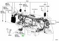 Genuine Toyota 8211126L04 - WIRE, ENGINE ROOM MAIN