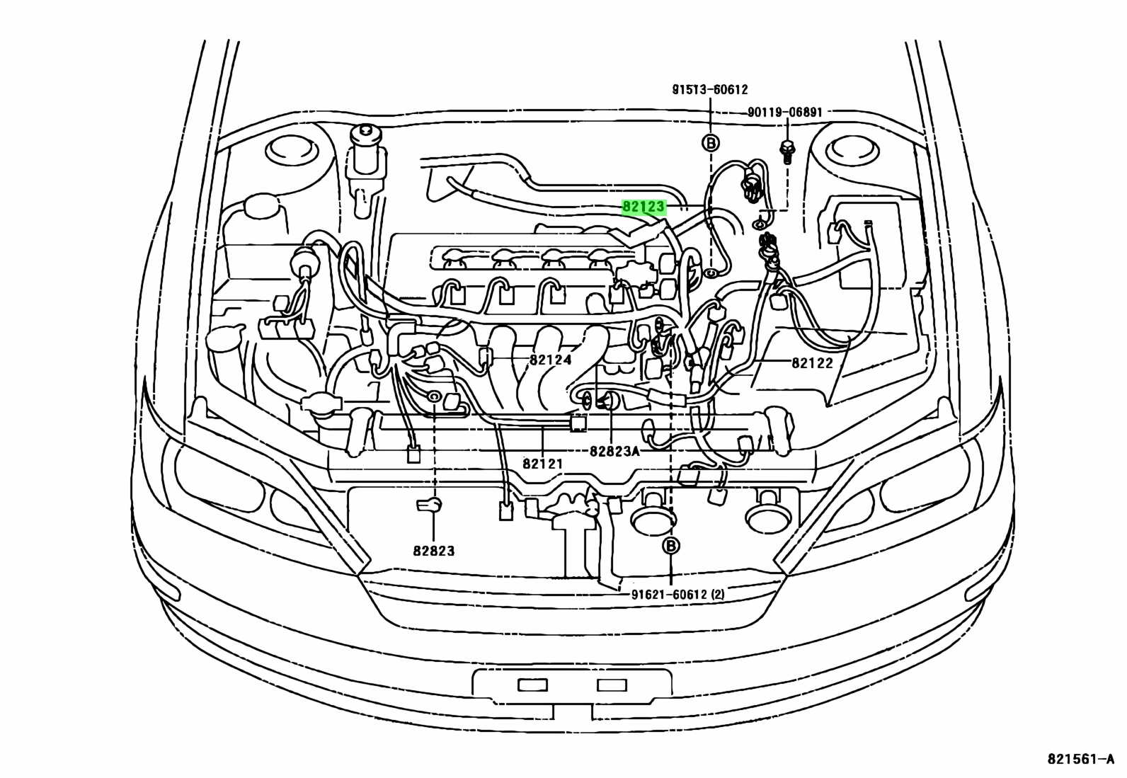 Схема электропроводки тойота виста sv40