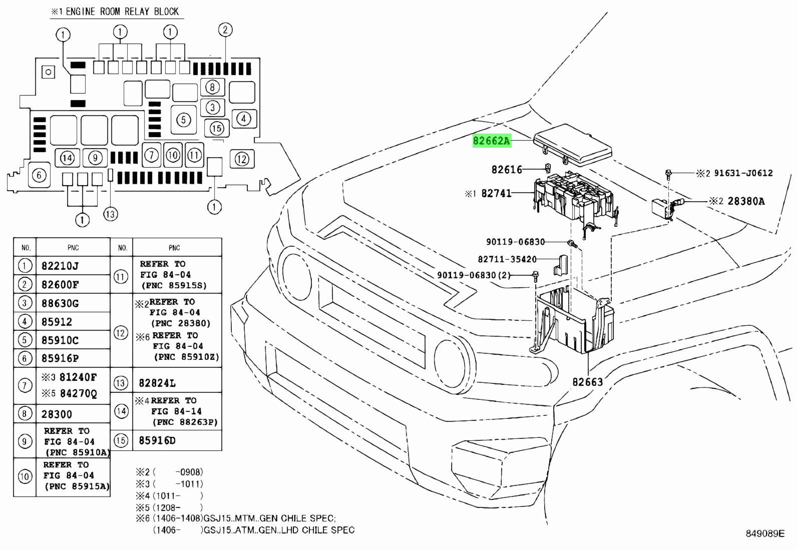 Купить Toyota 8266058010 (82660-58010) Block Assy, Relay для Toyota Alphard. Цен