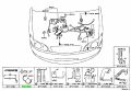 Genuine Toyota 827112A620 - CLAMP, WIRING HARNESS, NO.1