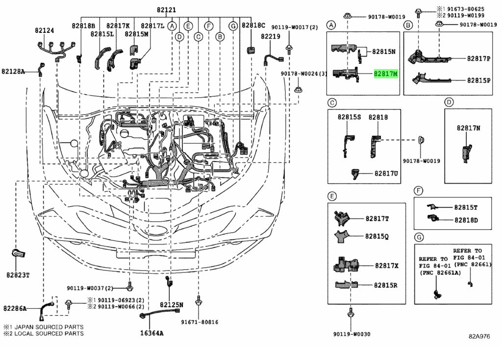 Toyota 82817 1a070