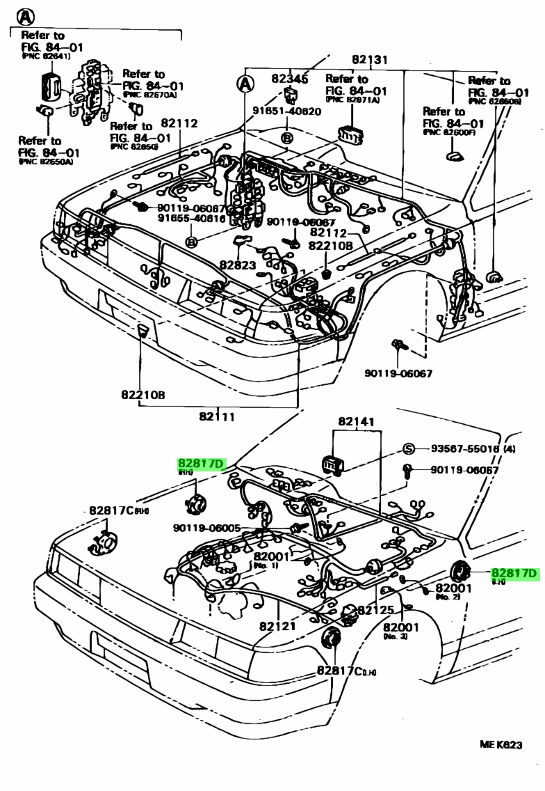 Toyota 82817 1a070