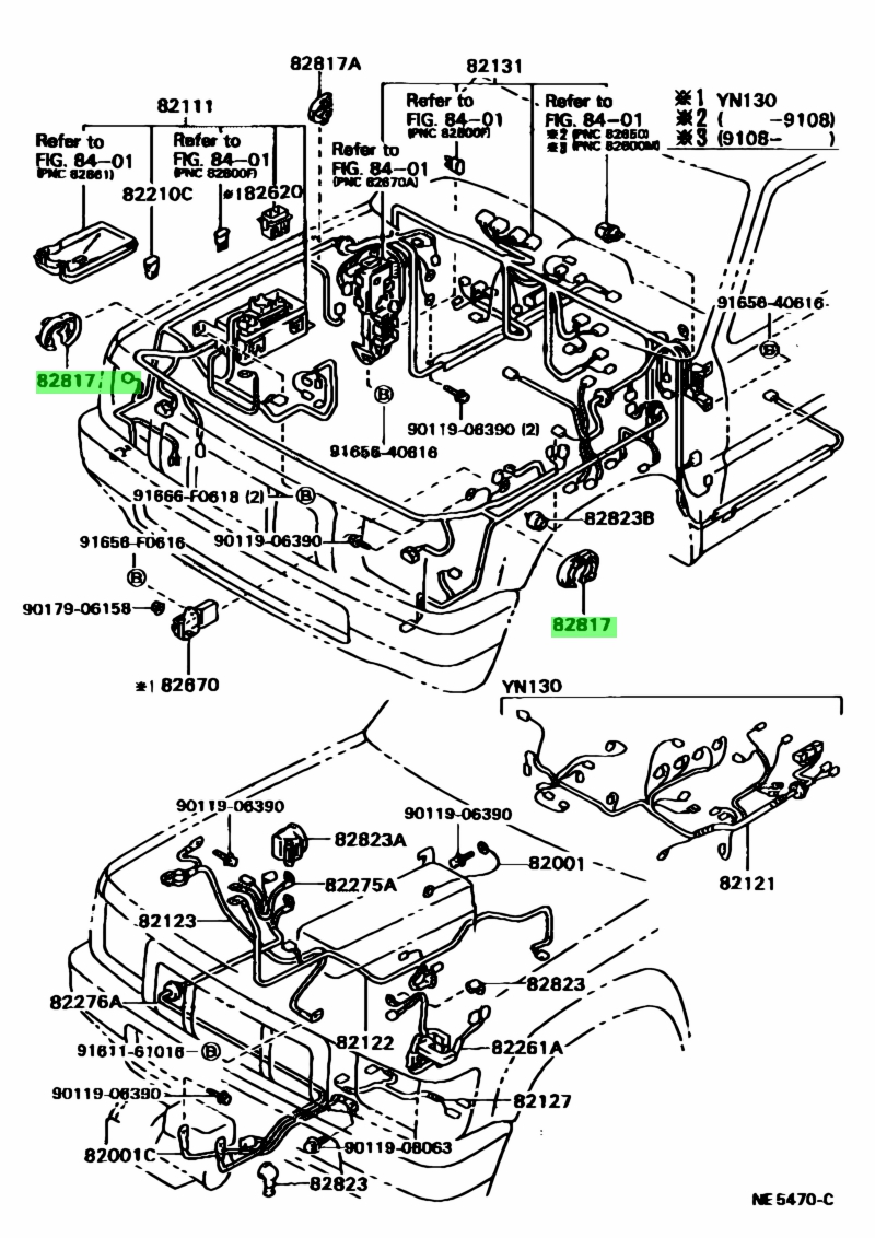 Toyota 82817 1a070