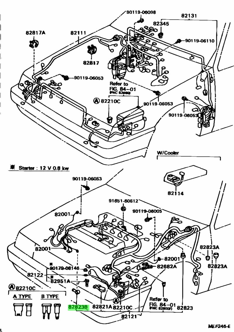 Buy Genuine Toyota 8282112210 (82821-12210) Cap, Terminal, No.3. Prices ...