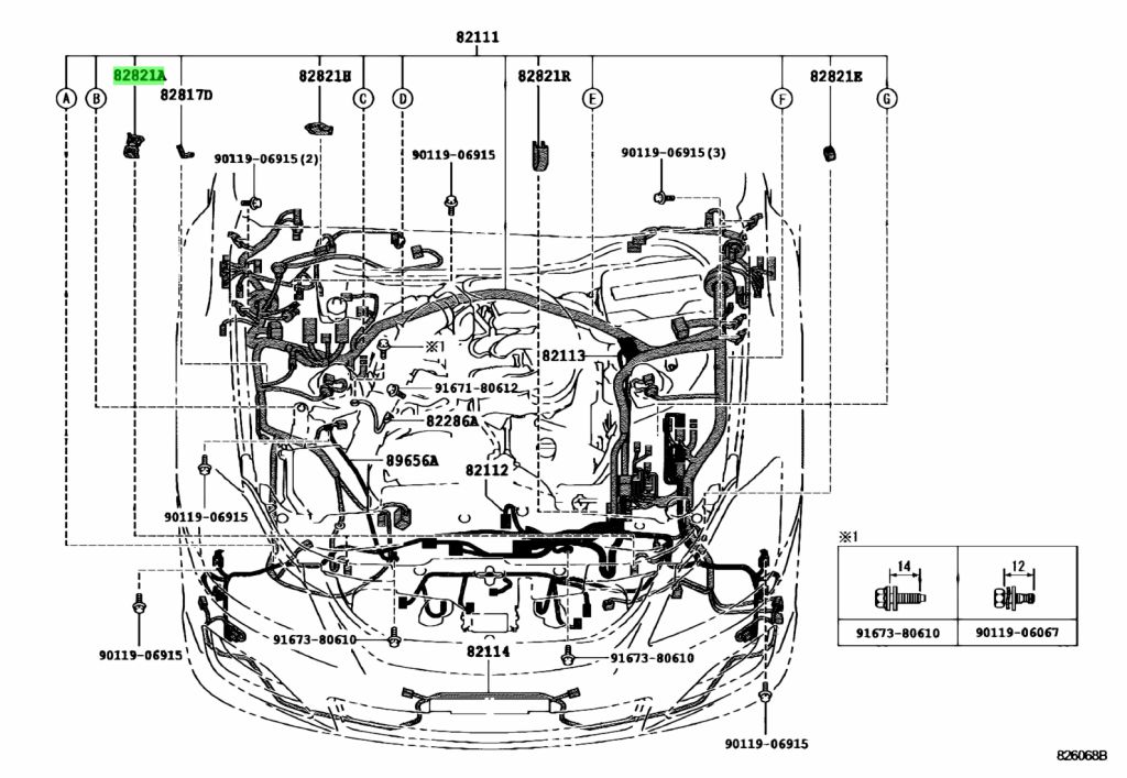 Buy Genuine Toyota 8282130650 (82821-30650) Cover. Prices, fast ...