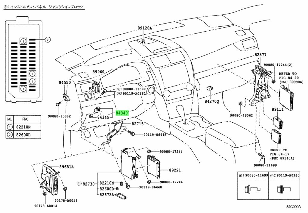 Buy Genuine Toyota 8434009310 (84340-09310) Switch Assy, Stop Lamp ...