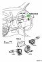 Genuine Toyota 8445052010 - SWITCH ASSY, IGNITION OR STARTER