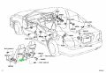 Genuine Toyota 8492260120 - SWITCH, FRONT POWER SEAT