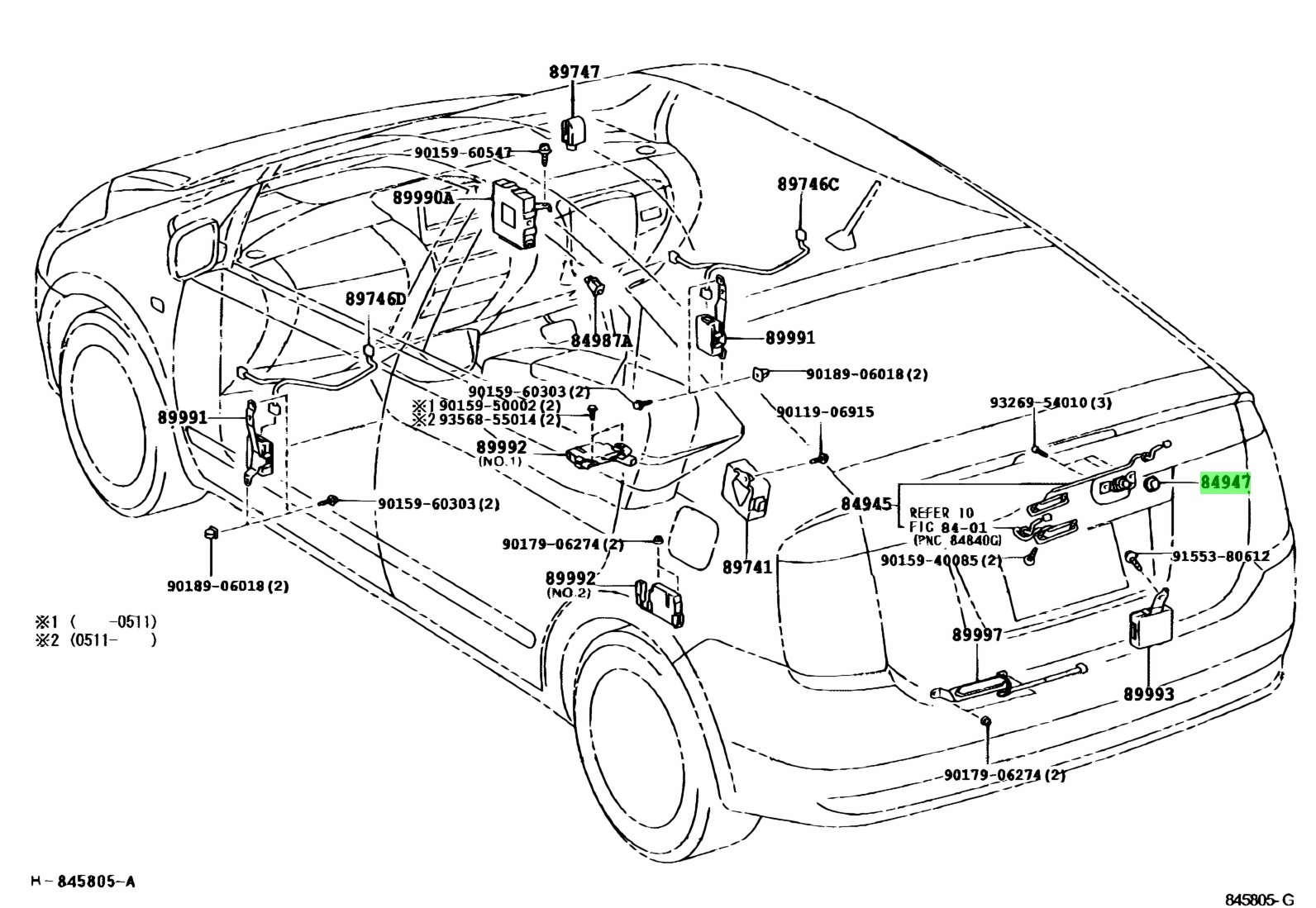 Toyota 47769 50010