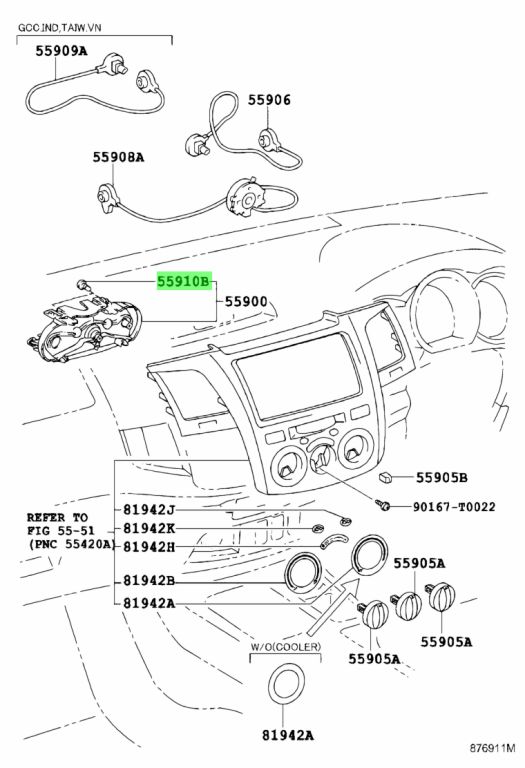 Toyota 84999 70007