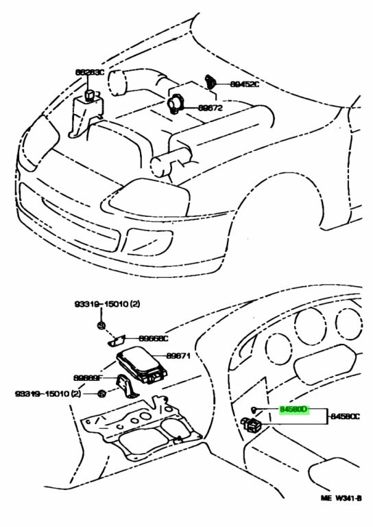 Toyota 84999 70007