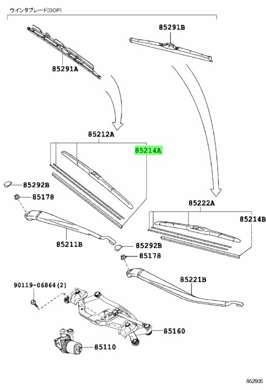 Toyota 85214 52110