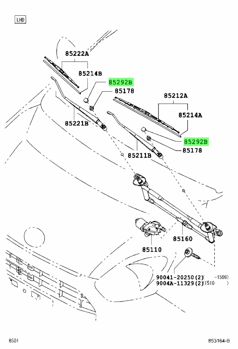 Toyota 85292 12020