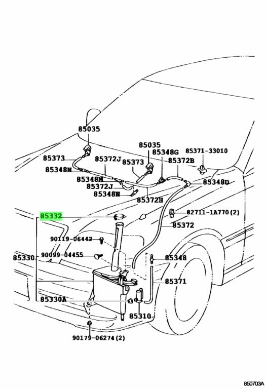 Бачок омывателя kia ceed