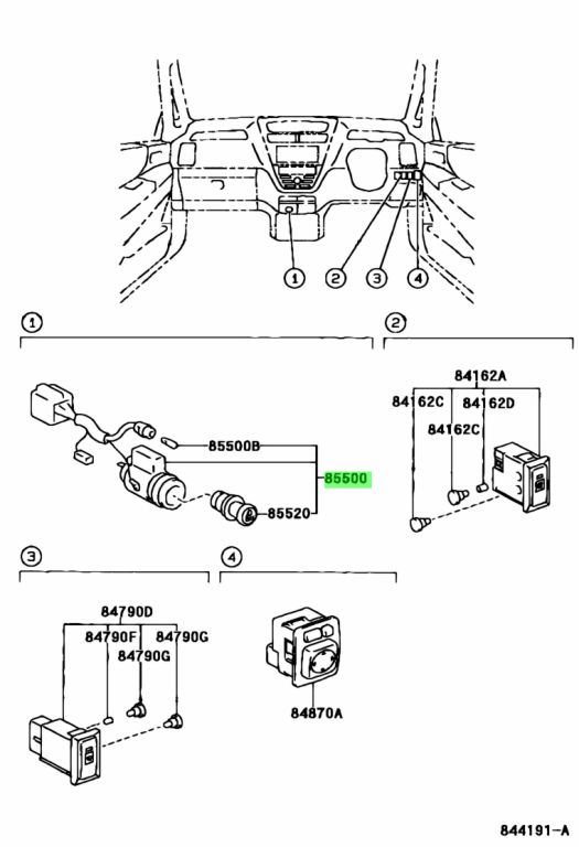 Прикуриватель toyota corolla