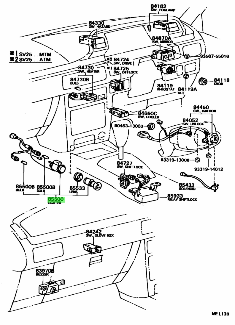 Buy Genuine Toyota 8550032051 (85500-32051) Lighter Assy, Cigarette ...