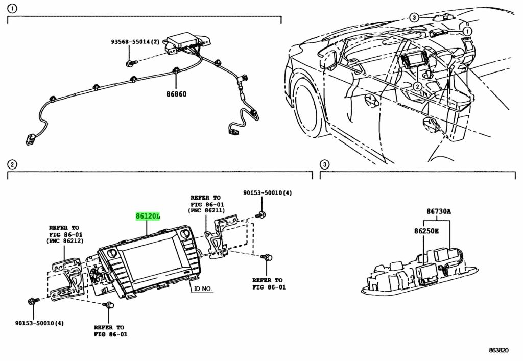 Toyota 86100 20510