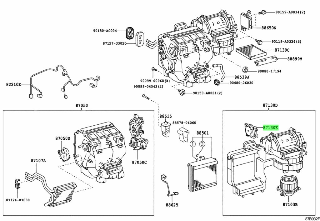 Buy Genuine Toyota 8710607140 (87106-07140) Servo Sub-Assy, Damper ...