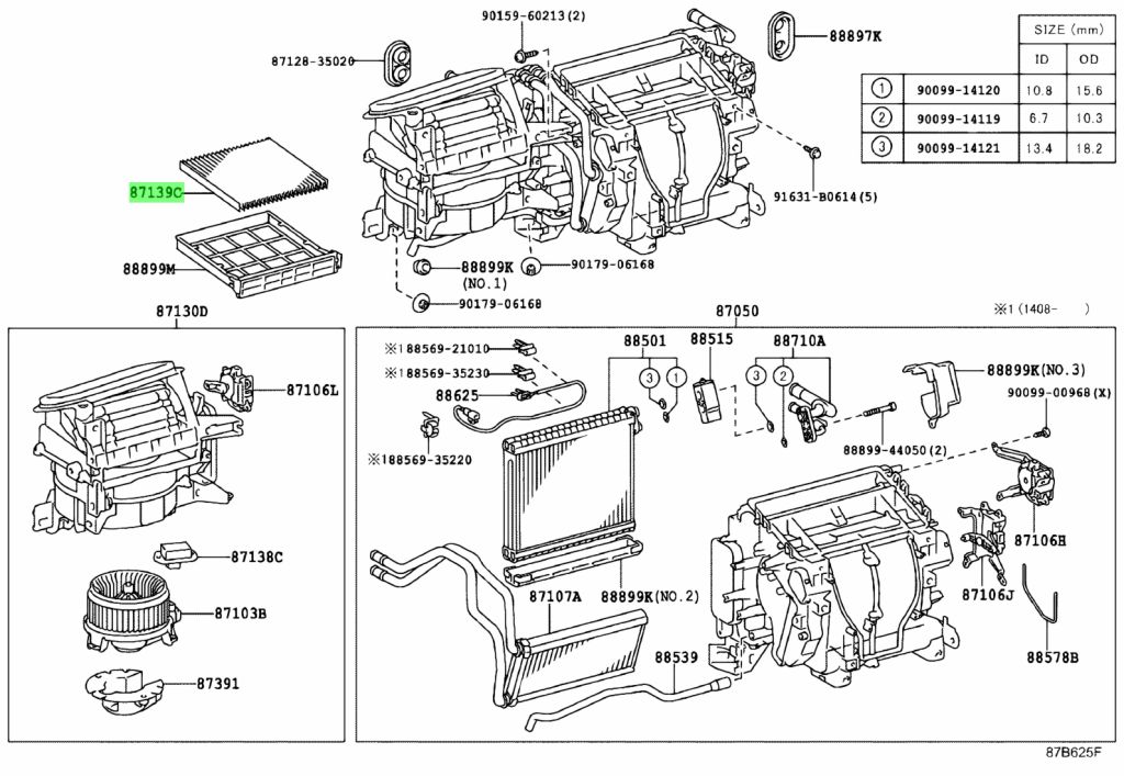 Toyota 87139 07020