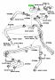 Genuine Toyota 872456A180 - HOSE, HEATER WATER OUTLET, A(FROM HEATER UNIT);HOSE, HEATER WATER, OUTLET A